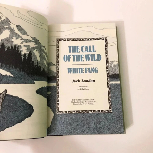Vtg 1985 The Call Of The Wild White Fang Jack London Readers  Digest Book - Picture 5 of 16